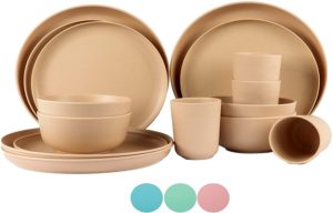 Bamboo table ware collections in the caravan gifts